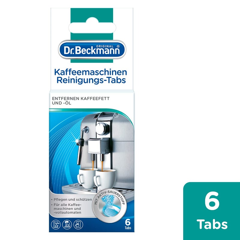 Dr. Beckmann أقراص تنظيف ماكينة القهوة من د. بيكمان - Image 1